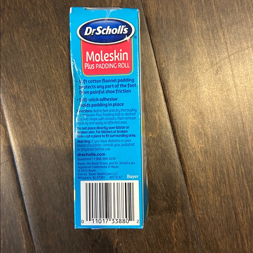 Dr. Scholl's Blue Moleskin Plus Padding Roll - Picture 3 of 4